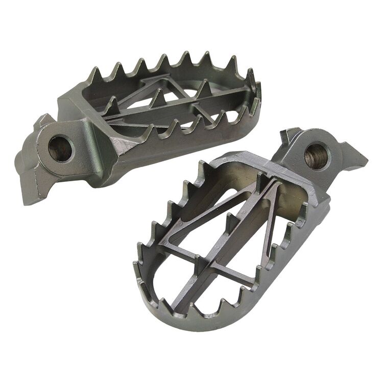 DRC Wide Steel Footpegs Honda CRF110F / CRF125F / Big Wheel 2013-2018