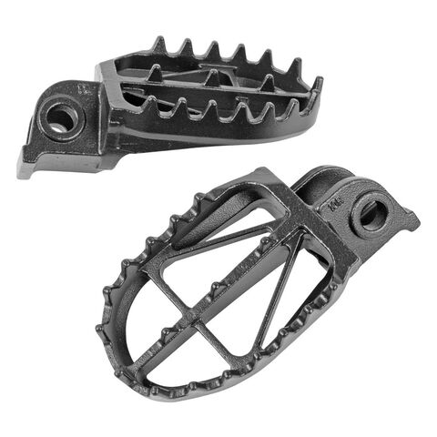 DRC Ultra Wide Steel Footpegs KTM / Husqvarna / Husaberg / Gas Gas 50cc-1290cc 1996-2024