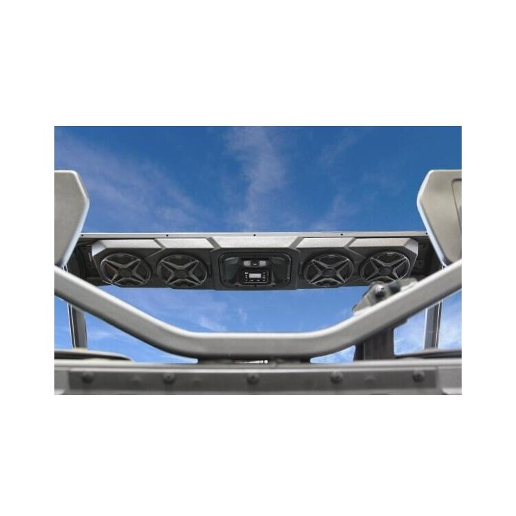 SSV Works 4-Speaker Overhead Soundbar Can-Am Defender 2016-2024 Black [Previously Installed]