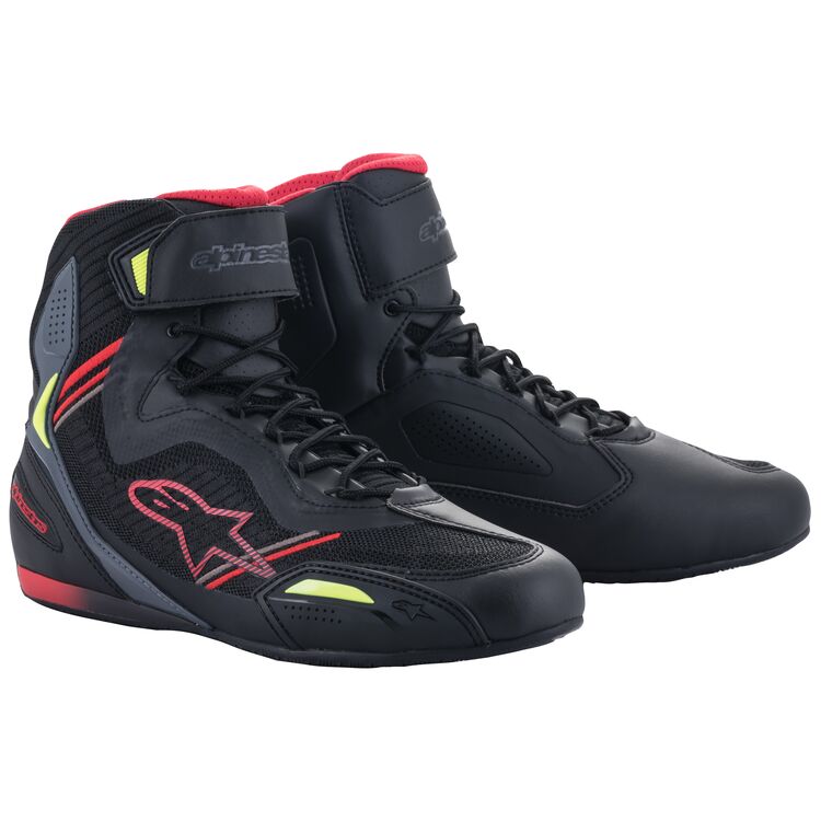 Black/Red/Yellow Fluo