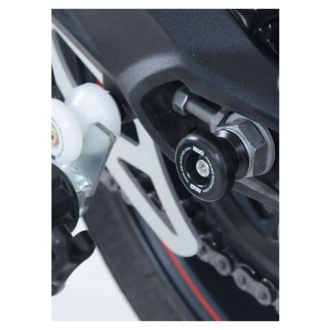 R&G Racing Rear Axle Sliders Triumph Daytona 675 / R / 765 Moto2 / Street Triple 675 / 765 / R / RS / S / Moto2