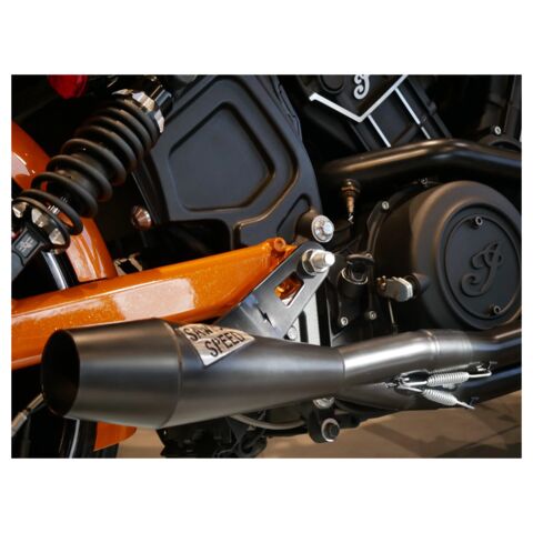 Sawicki Speed Shop 2-Into-1 Shorty Exhaust For Indian Scout 2015-2024