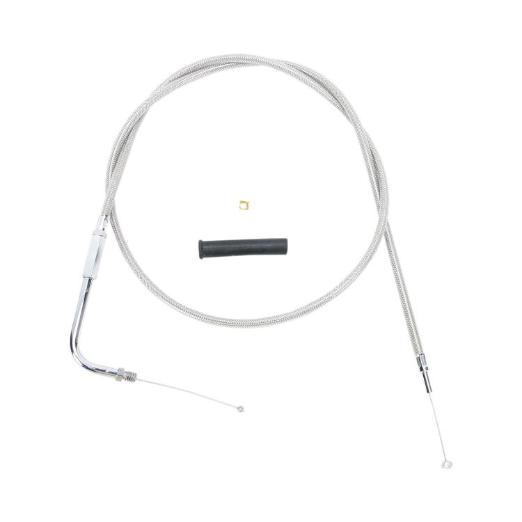 Drag Specialties Alternative Length Throttle Cable For Harley 1974-1980
