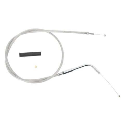 Drag Specialties Stock Length Throttle Cable For Harley 1981-1989