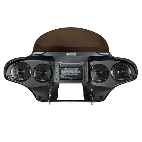 Hoppe Industries Quadzilla 2.0 Audio Fairing For Harley FL Softail 2000-2017