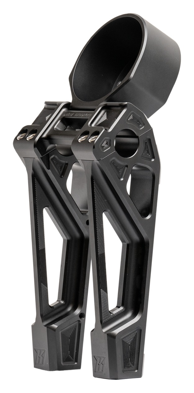 Gear Height Riser Kodlin USA Fastback Risers With Gauge Mount For Harley Softail 2022 ...