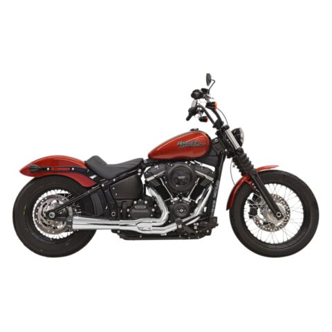 Bassani Road Rage 2-Into-1 Exhaust For Harley Softail 2018-2024