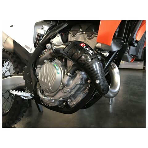 E-Line Carbon Fiber Heat Shield KTM / Husqvarna / Gas Gas 350cc 2023-2026