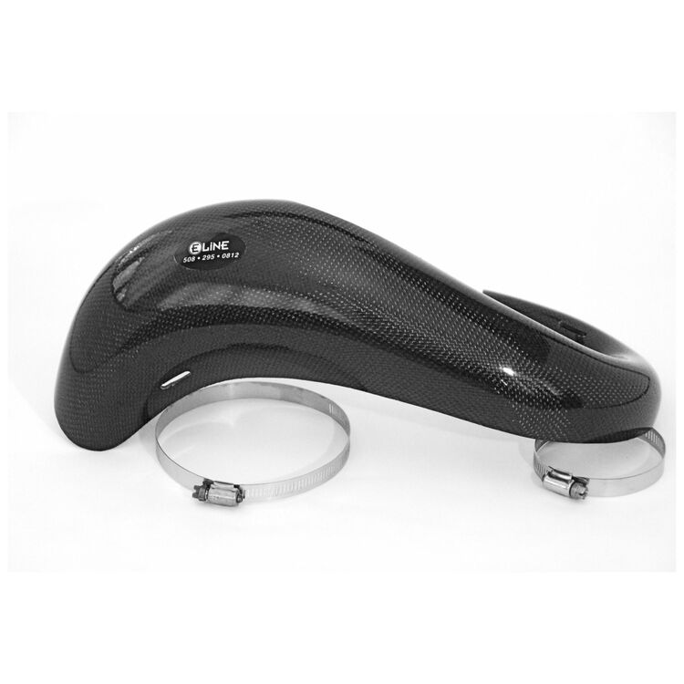 E-Line Carbon Fiber Pipe Guard Beta 200RR 2021-2025