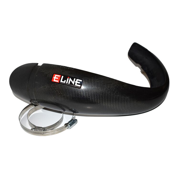 E-Line Carbon Fiber Pipe Guard KTM / Husqvarna / Gas Gas 125cc 2023-2025