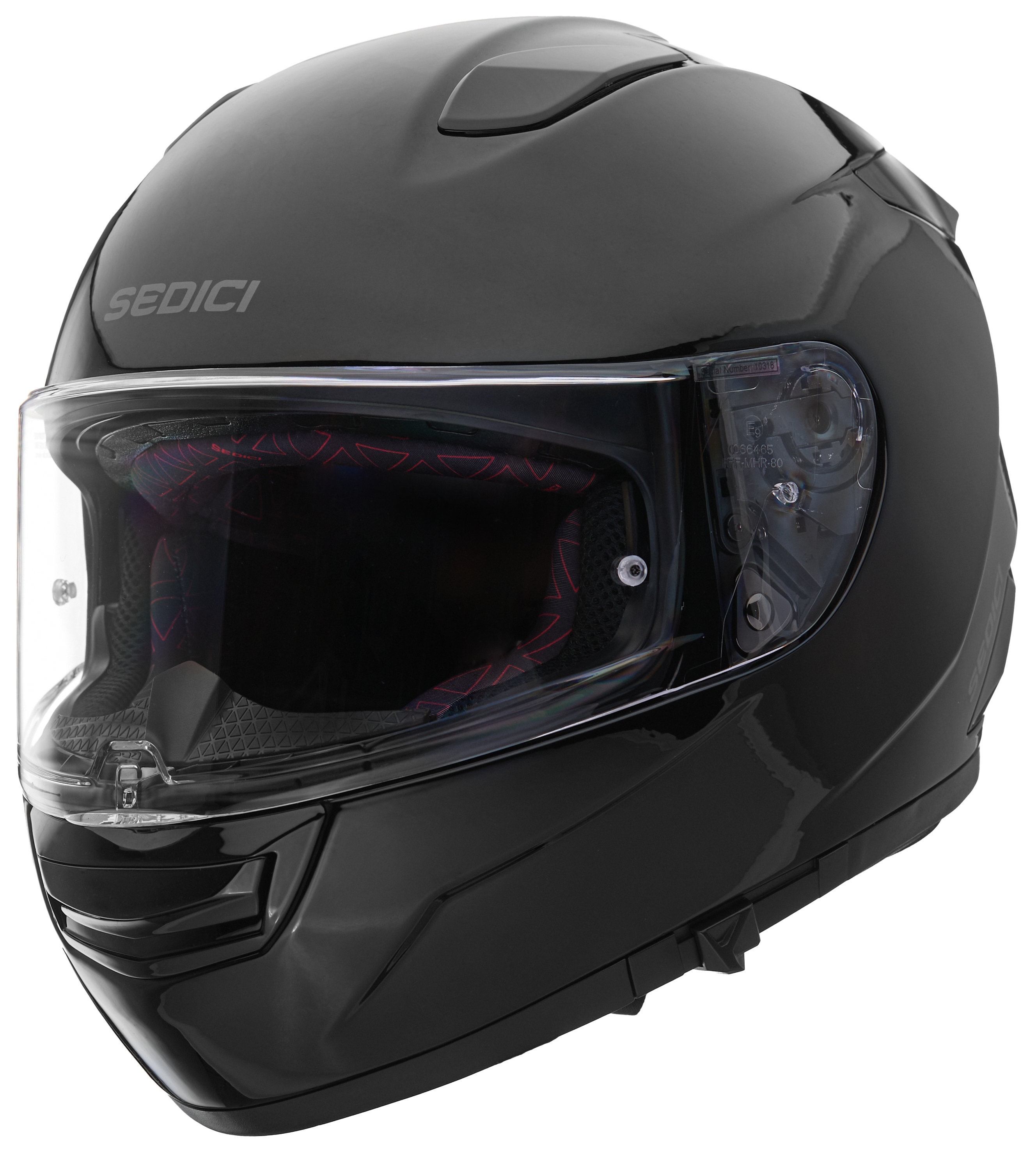 Sedici Strada 3 Helmet - White - LG, image size:2656x2960