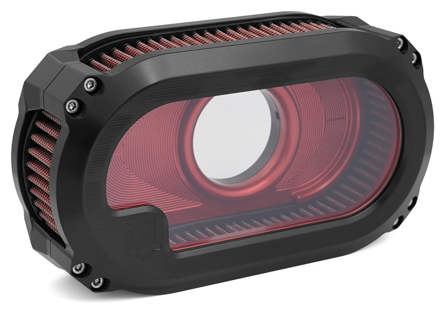 ケリー　フルカスタム Ken's Factory Next Level Glass Cover Air Cleaner Kit For Harley