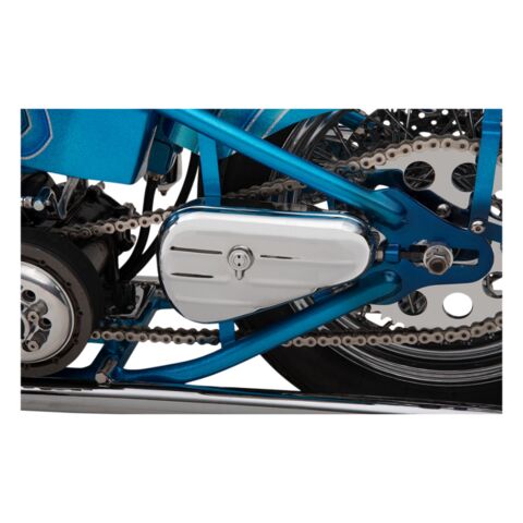 Drag Specialties Chrome Teardrop Toolbox For Harley