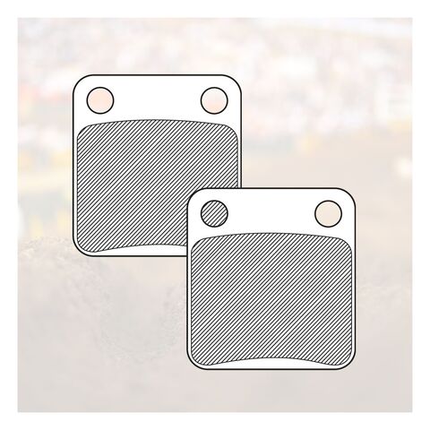 Renthal RC-1 Works Rear Brake Pads Kawasaki / Suzuki 65cc-230cc 2000-2026