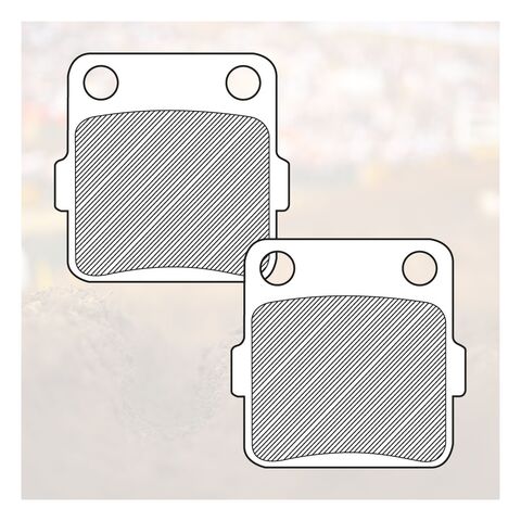 Renthal RC-1 Works Rear Brake Pads Yamaha 65cc-85cc 1993-2026