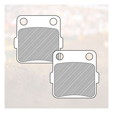 Renthal RC-1 Works Rear Brake Pads Honda / Kawasaki / Husqvarna / Yamaha 80cc-450cc 1991-2026
