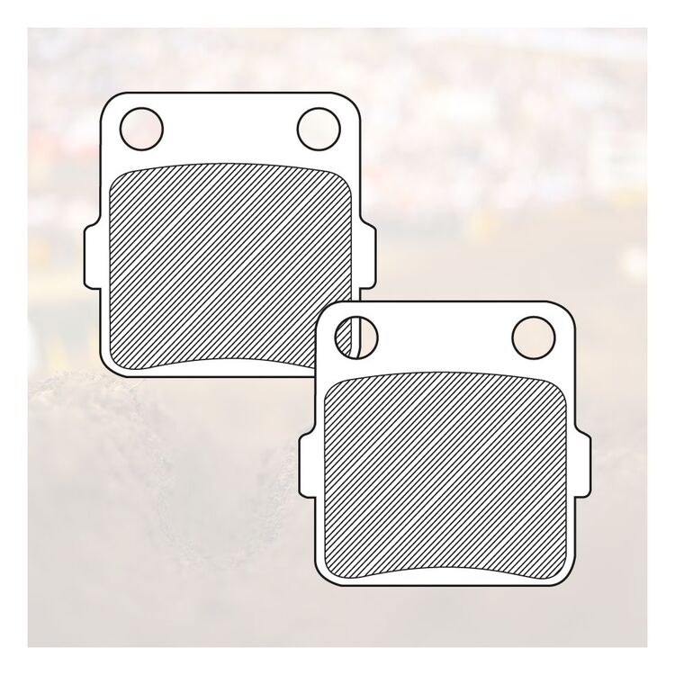 Renthal RC-1 Works Rear Brake Pads Honda / Kawasaki / Husqvarna / Yamaha 80cc-450cc 1991-2026