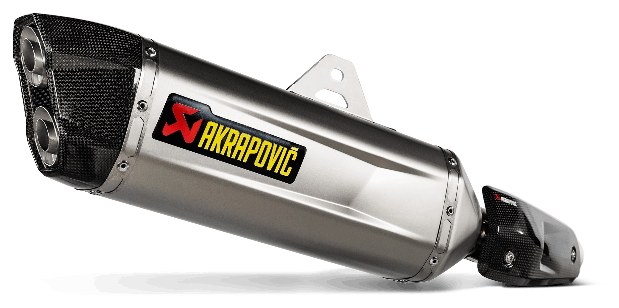 テネレ700 AKRAPOVIC Akrapovic Slip-On Exhausts Yamaha Tenere 700 2021-2025 - Cycle Gear