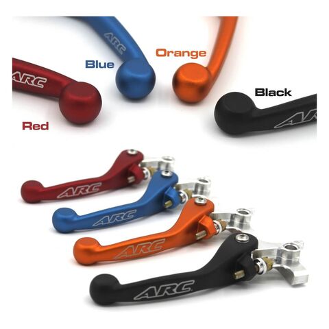 ARC Shorty Flex Clutch Lever Kawasaki KX250 / X / KX450 / X 2019-2026