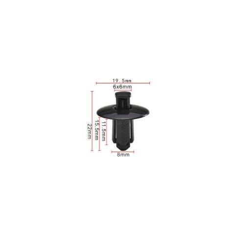 Motolis Nylon Push Rivets