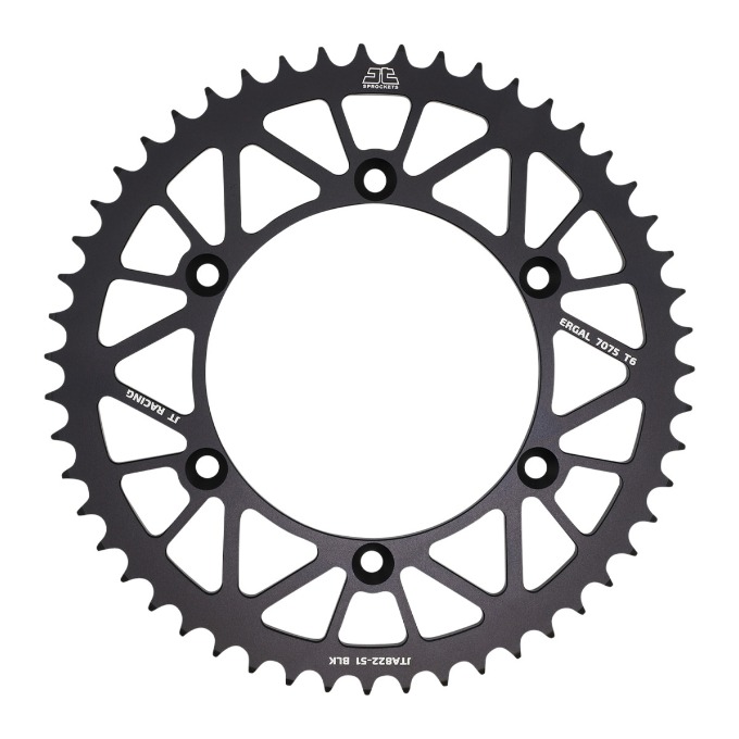 JT Sprockets Racelite Aluminum Rear Sprocket Suzuki / Beta / Gas Gas / Husqvarna 125cc-610cc