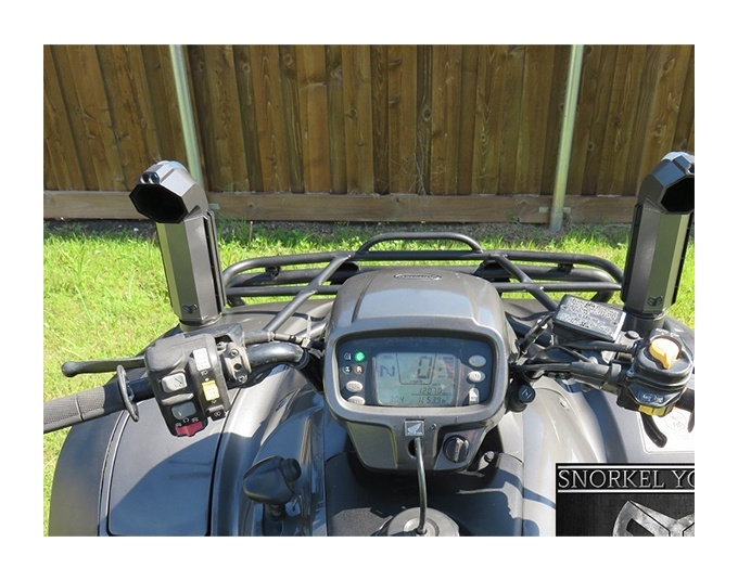 Snorkel Your ATV Warrior Riser Snorkel Kit Honda Rubicon 500 20012004 Cycle Gear