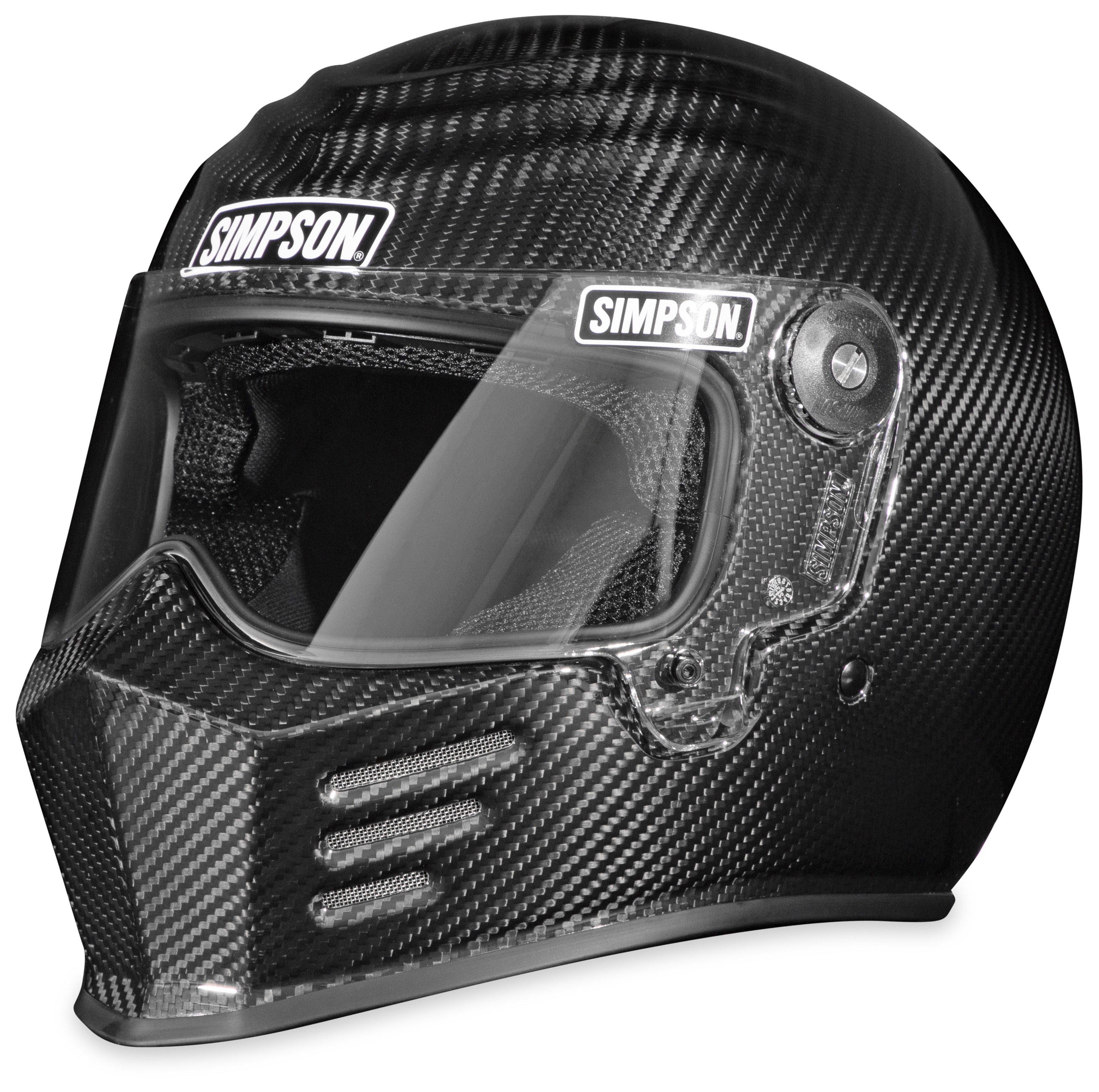 Simpson Outlaw Bandit 3.0 Carbon Helmet - Cycle Gear