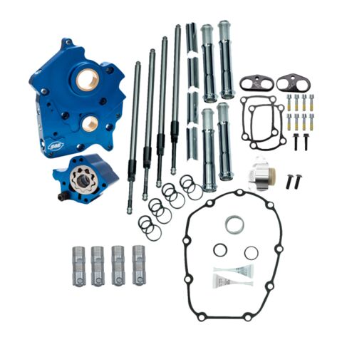 S&S Cycle Chain Drive Cam Chest Kit Without Cams For Twin Cooled Harley Touring 2017-2026