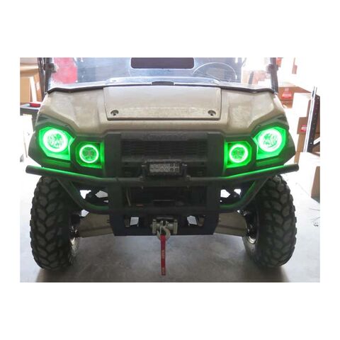 Snorkel Your ATV Angel Eyes LED Kit Kawasaki Mule Pro-DX / Pro-FX / Pro-FXT 2015-2025