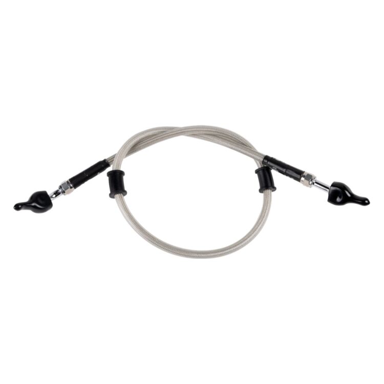 Moose Racing Stainless Steel Braided Rear Brake Line Honda CRF250R / CRF450R 2014-2017