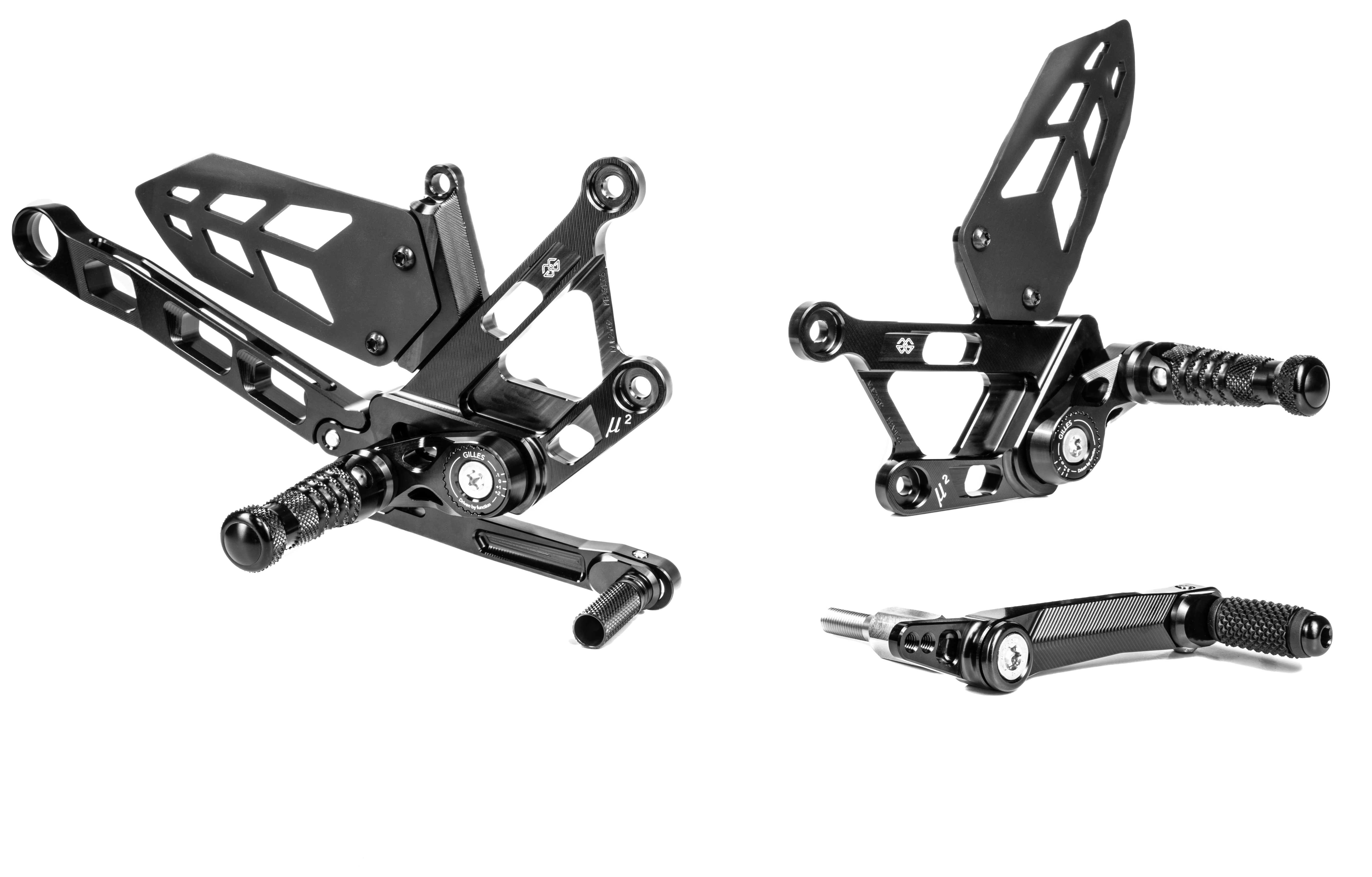 Gilles Tooling MUE2 Rearsets Yamaha MT-10 / SP 2022-2026 - Cycle Gear