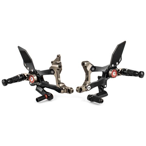 Gilles Tooling MUE2 Rearsets Ducati Panigale V4 2018-2021