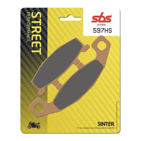 SBS HS Sintered Front Brake Pads 597HS