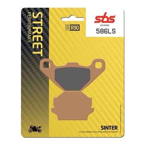 SBS LS Sintered Rear Brake Pads 586LS