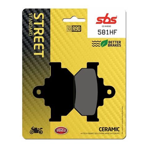 SBS HF Ceramic Front Brake Pads 581HF
