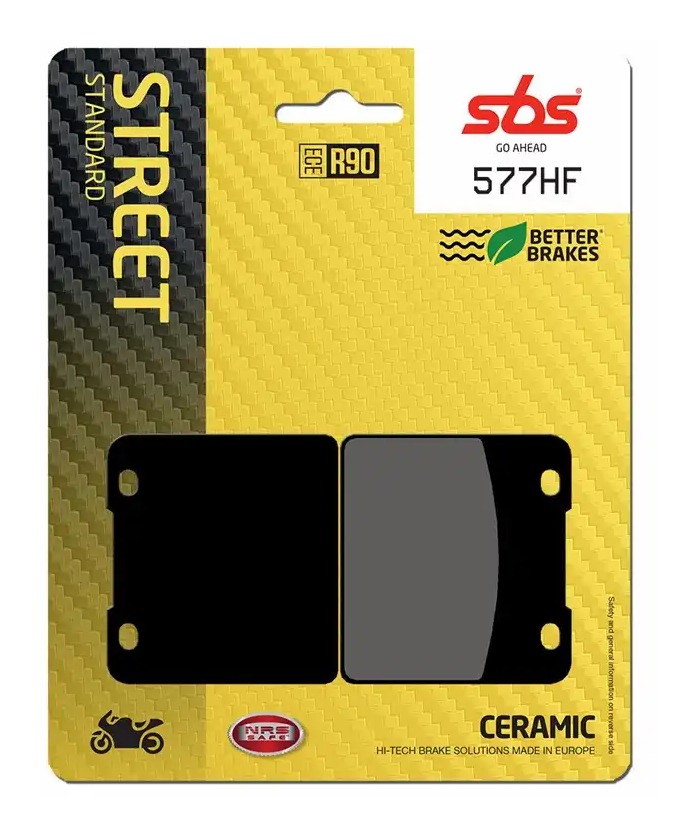 SBS Rear Ceramic Brake Pads 651HF main image 1