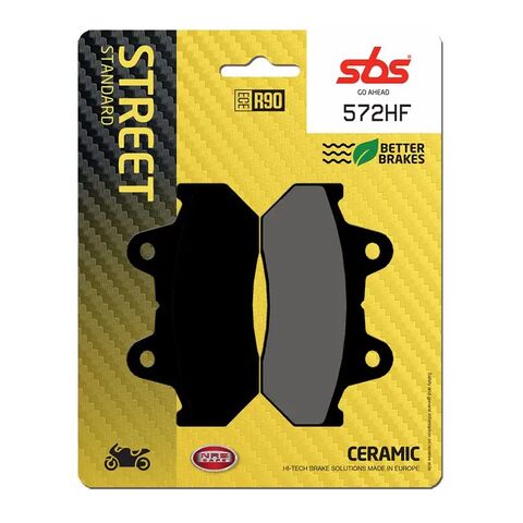 SBS HF Ceramic Front Brake Pads 572HF
