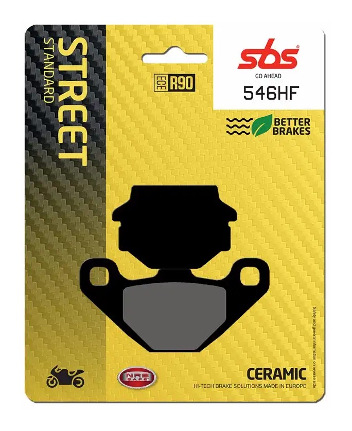 SBS HF Ceramic Front Brake Pads 546HF Cycle Gear