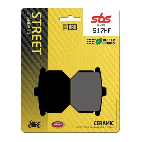 SBS HF Ceramic Front Brake Pads 517HF