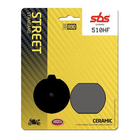 SBS HF Ceramic Front Brake Pads 510HF