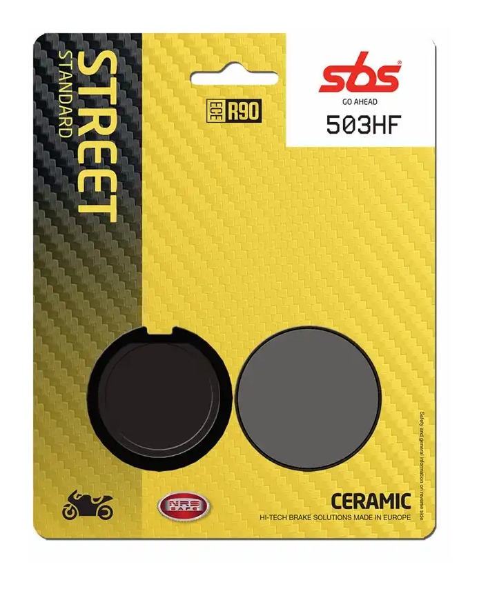 SBS HF Ceramic Front Brake Pads 503HF Cycle Gear