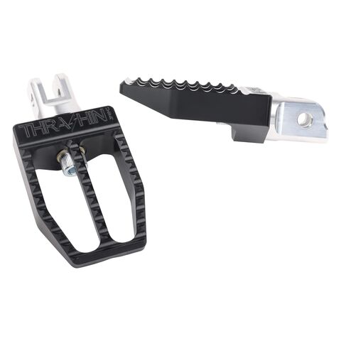 Thrashin Supply Militant Driver Foot Pegs For Harley Softail 2018-2025