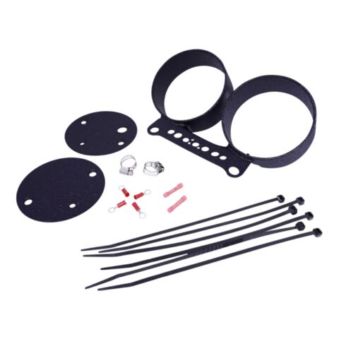 Drag Specialties Dual Gauge Bracket For Harley Dyna / Sportster 1996-2008