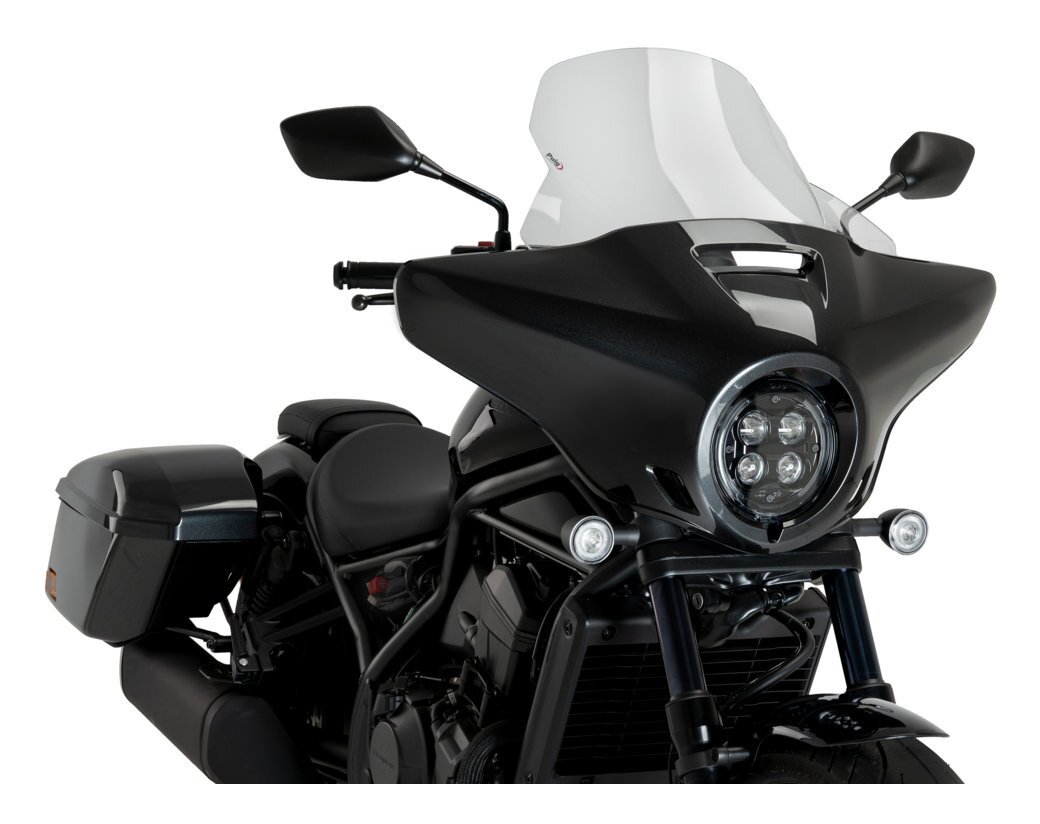 Puig High-Road Touring Screen Honda Rebel 1100T 2023-2026 - Cycle Gear