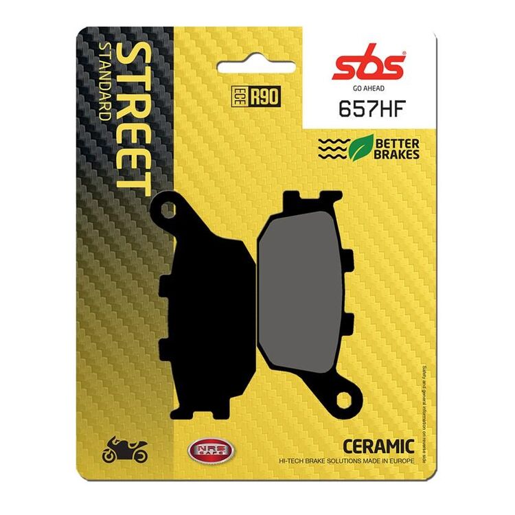 SBS HF Ceramic Rear Brake Pads 657HF