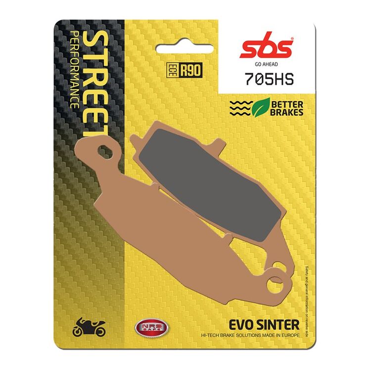 SBS HS Sintered Front Brake Pads 705HS