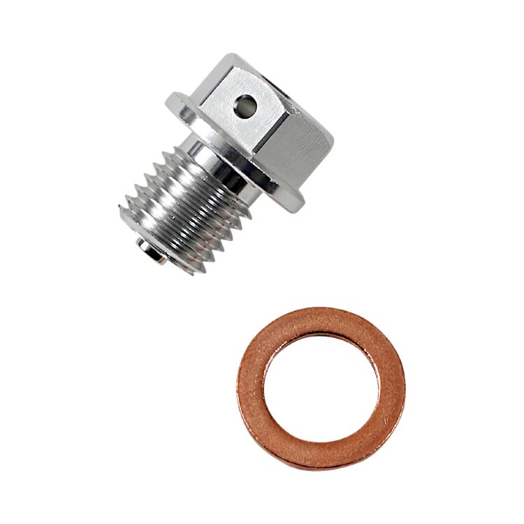 Moose Racing Aluminum Magnetic Drain Plug KTM / Husqvarna 50cc-501cc