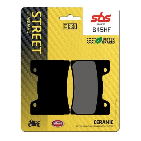 SBS HF Ceramic Front Brake Pads 645HF