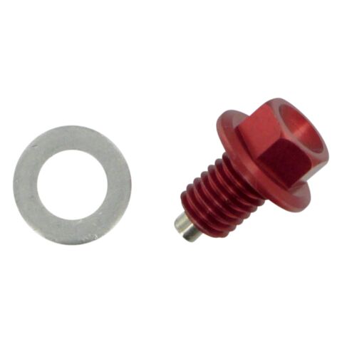 Moose Racing Magnetic Drain Plug By Zip Ty Suzuki / Kawasaki 65cc-450cc