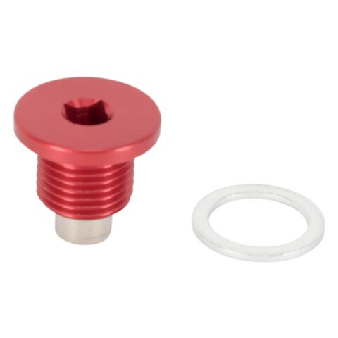 Moose Racing Magnetic Drain Plug By Zip-Ty Racing
